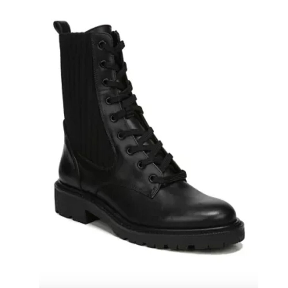 NIB Sam Edelman Lydell Black leather Boot Size 6